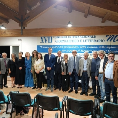 A CURA DELLA GIORNALISTA VALENTINA BUSIELLO       LA XVII EDIZIONE DEL PREMIO INTERNAZIONALE GIORNALISTICO E LETTERARIO MARZANI NELLA SPLENDIDA E CULTURALE CITTA' DI SAN GIORGIO DEL SANNIO 