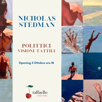 Al “Centro d’arte Raffaello” di Palermo  la nuova personale pittorica di Nicholas Stedman.  “Polittici - Visioni tattili” a cura di Marco Amato dal 5 al 26 ottobre