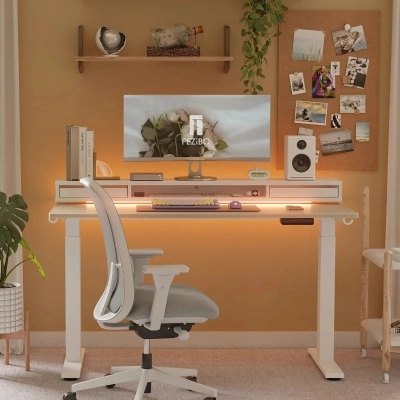 Electric Desk: Adjust Height at Will, A New Realm of Comfortable Office