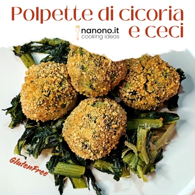 Polpette gluten free di cicoria e ceci - nanono.it