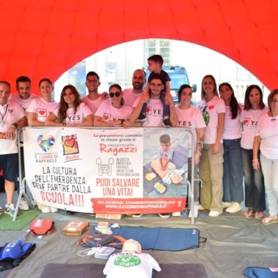 GRANDE SUCCESSO DELLA GIORNATA MONDIALE PER IL CUORE 2024 (WORLD HEART DAY 2024) ORGANIZZATA DALL'ASSOCIAZIONE IL CUORE DI RAFFAELE E.T.S. A CATANIA