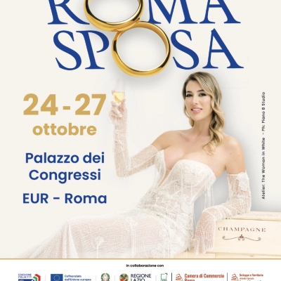 È on air la campagna di RomaSposa 2024 con un brindisi alle nuove tendenze