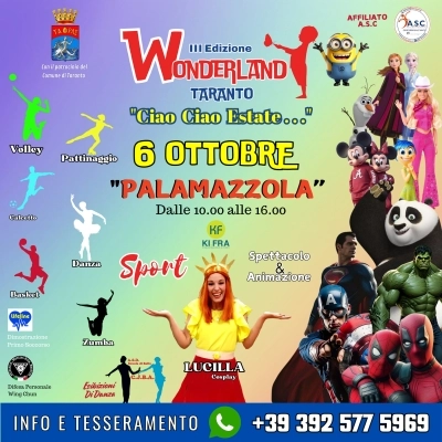 E' tutto pronto per Wonderland 3!