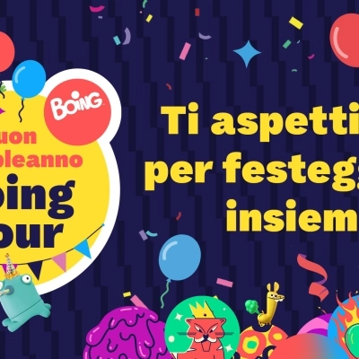 Arriva a Milano il tour per celebrare i 20 anni di attività di Boing