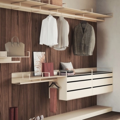 Caddy Wardrobe: la cabina armadio magnetica di Ronda Design