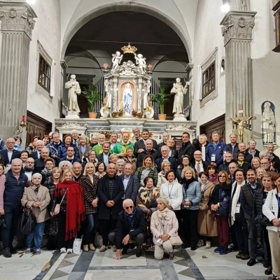 Il Serra International Italia in visita al santuario della Verna