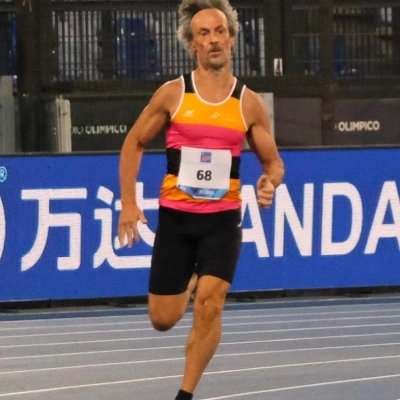 Paolo Benelli corre gli 800 m al Silver Gala Pietro Mennea 2024