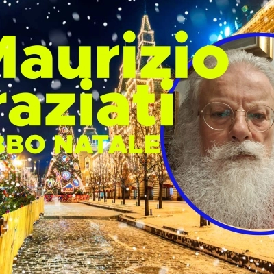 Maurizio Graziati Babbo Natale che tutti vorrebbero: amore solidarietà  e  tanta passione 