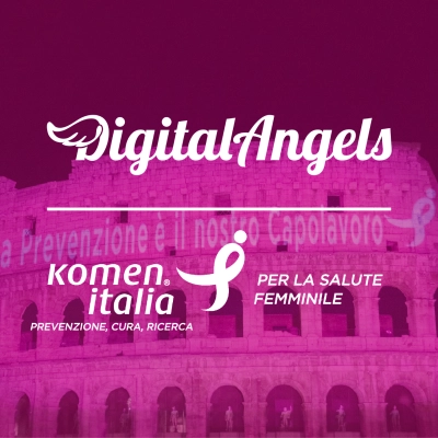 Digital Angels al fianco di Komen Italia per il mese della prevenzione dei tumori del seno