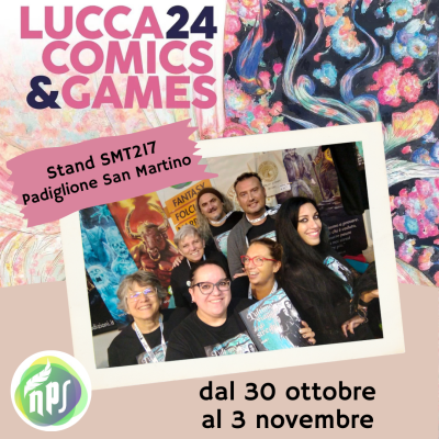 NPS Edizioni partecipa a Lucca Comics 2024