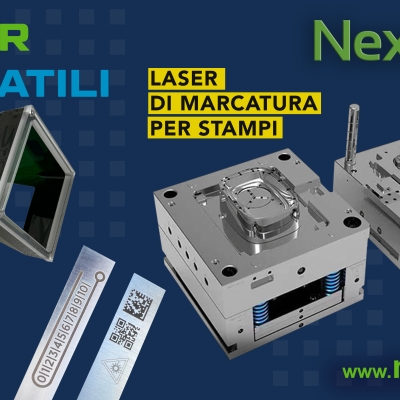 Marcatori laser portatili per incidere, marcare e catalogare stampi e attrezzature