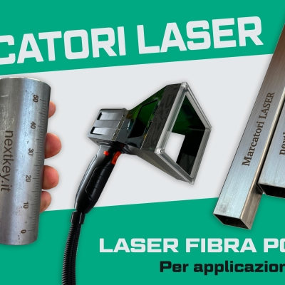 Marcatori laser portatili per utilizzi industriali