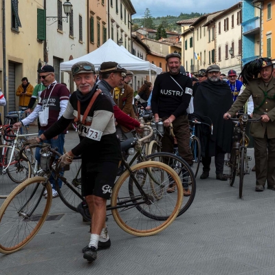 La ciclostorica più breve del mondo fa tappa a Marciano della Chiana