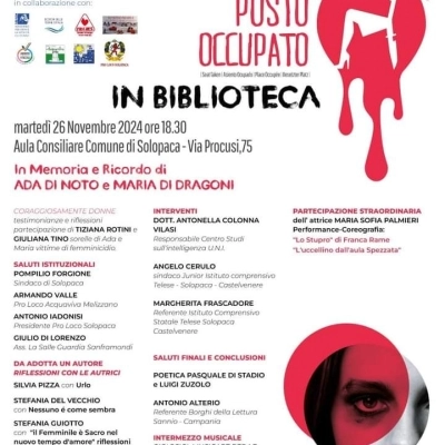 Convegno il 26 novembre a Solopaca 