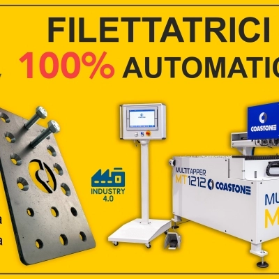 Filettatrici automatiche MultiTapper Made in Finlandia