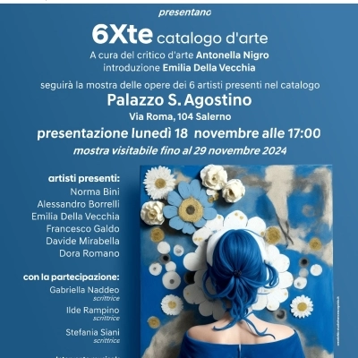 PALAZZO S.AGOSTINO OSPITA LA MOSTRA DEL CATALOGO D'ARTE 6 X TE