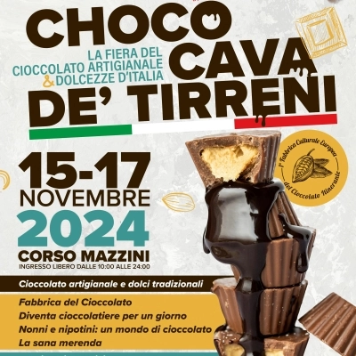 Prima volta per Choco Italia a Cava de' Tirreni