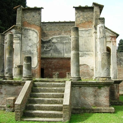 Tempio di Iside, scavi archeologici di Pompei