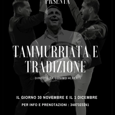 Si registra il sold out per il laboratorio gratuito di danza e di “Tammurriata e Tradizione”, organizzato dall’Associazione Culturale IAV e tenuto da Cosimo Alberti.