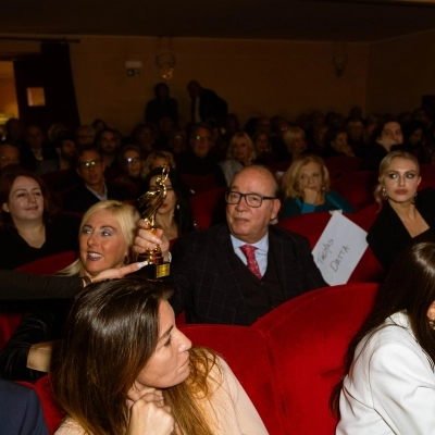 Il Prof Antonino Battiati e l'Avv Patrizia Valeri ancora una volta tra Arte e cultura nell'Autunno romano di Flavio Iacones 