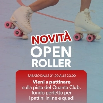 Open roller sabato sera: il Quanta Club a Milano offre svago per tutta la famiglia