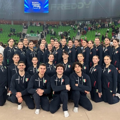 La Gymnaestrada della Ginnastica Petrarca al Gran Prix della federazione