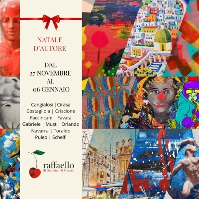 Al “Centro d’arte Raffaello” la collettiva “Natale d’autore”, dal 27 novembre al 6 gennaio