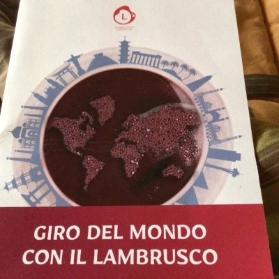 Giro del mondo con il lambrusco 