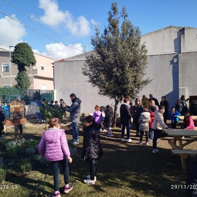 650 alunni a scuola nel verde: inaugurata a Cabras l’Aula Natura di WWF e P&G Italia