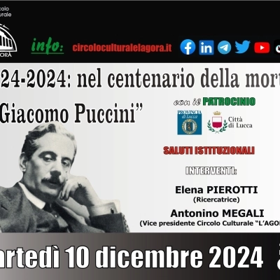 A Reggio Calabria si organizza un incontro sul Maestro Giacomo Puccini 