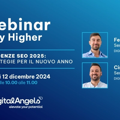 Webinar - Tendenze SEO 2025:  Novità e Strategie per il nuovo anno