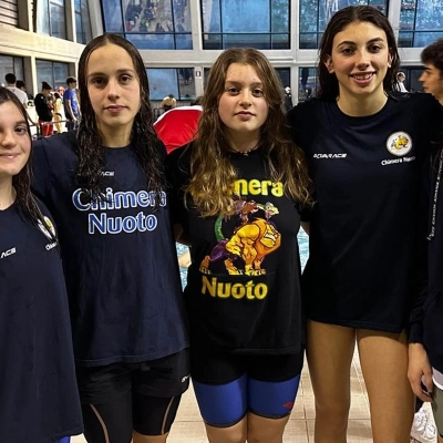 Doppia medaglia per la Chimera Nuoto al Campionato Regionale Assoluto