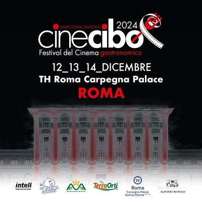 Grandi nomi del cinema a Roma dal 12 al 14 dicembre  per l’undicesima edizione del Festival Cinecibo