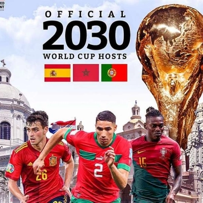 Marocco, Portogallo e Spagna sono stati ufficialmente designati per ospitare i Mondiali di calcio 2030