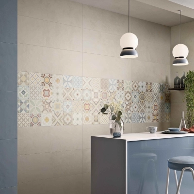 Panaria Ceramica: pareti decorative e infinite geometrie