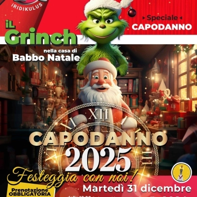 CAPODANNO PER FAMIGLIE CON “I RIDIKULUS” AL TEATRO MARCONI! “IL GRINCH NELLA CASA DI BABBO NATALE” 