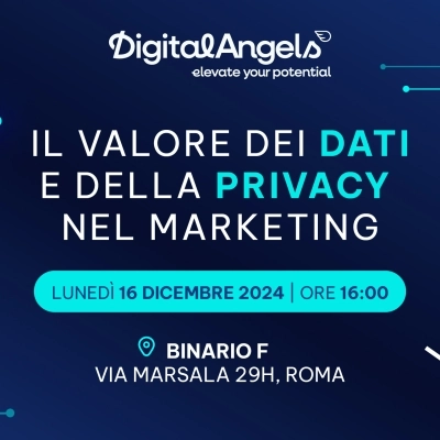 Digital Angels presenta “Il valore dei dati e della privacy nel marketing”