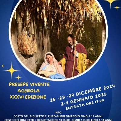 XXXVI EDIZIONE DEL PRESEPE VIVENTE DI CAMPORA: UN VIAGGIO NEL TEMPO TRA FEDE, TRADIZIONE E GASTRONOMIA