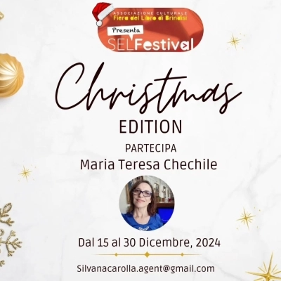 Al #SELFESTIVAL Online dialogo con l'autrice Maria Teresa Chechile