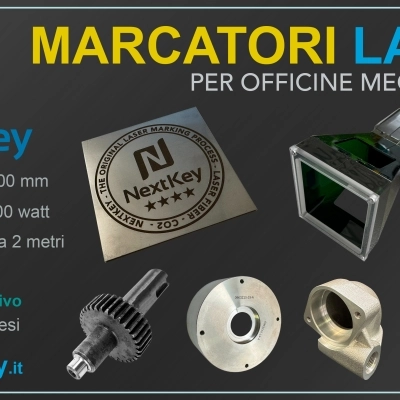 Marcatore Laser a fibra portatile NextKey