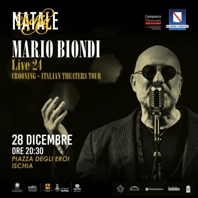 Mario Biondi in concerto gratuito a Ischia P