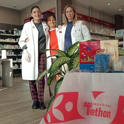 I “cuori di cioccolato” di Telethon nelle Farmacie Comunali di Arezzo