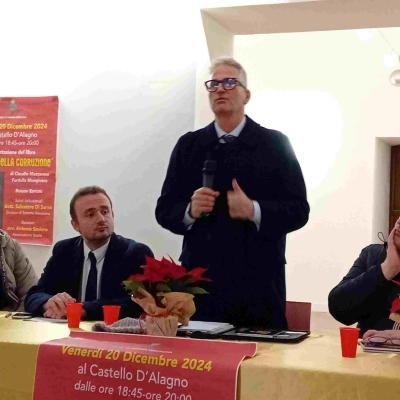 Somma Vesuviana Presentato il libro “Il Virus della corruzione”. (Antonio Castaldo)   