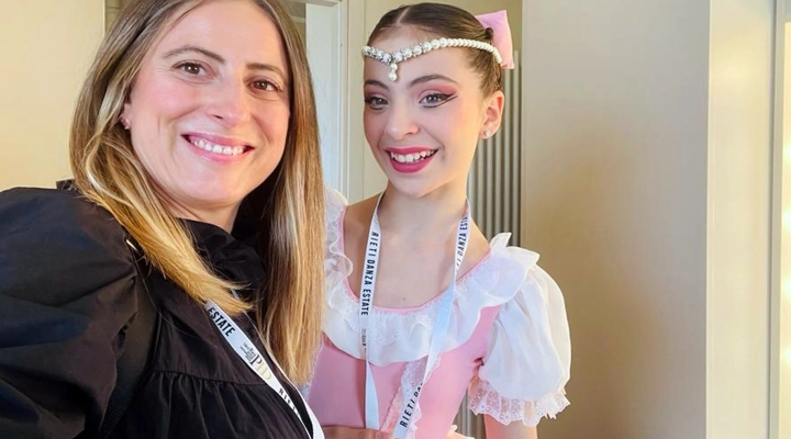 Una giovane aretina alle audizioni per la Royal Ballet di Londra