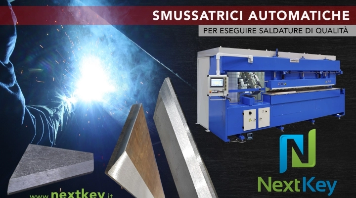 Smussatrice lamiera con avanzamento automatico