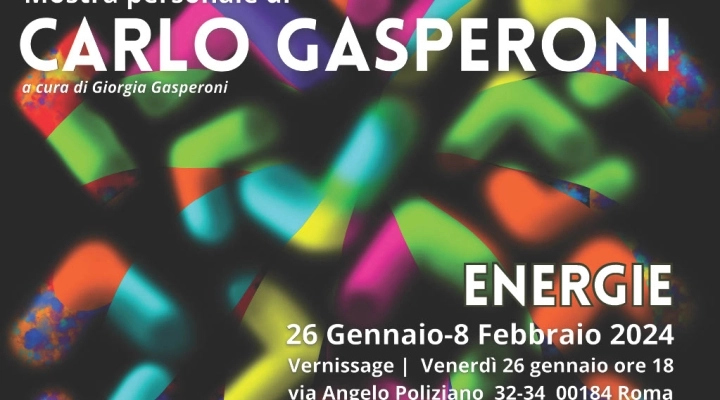 Energie, mostra di Carlo Gasperoni 