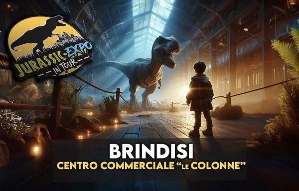   A Brindisi la grande avventura “Jurassic Expo in Tour” , i giganti della preistoria a dimensione naturale