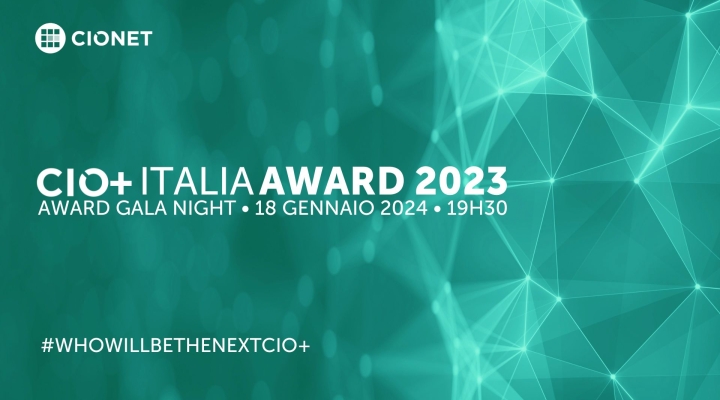 CIO+ ITALIA AWARD 2023 - Comunicato stampa