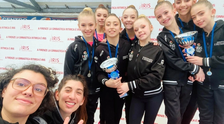 Doppio podio per la Ginnastica Petrarca nel Campionato di Squadra Allieve