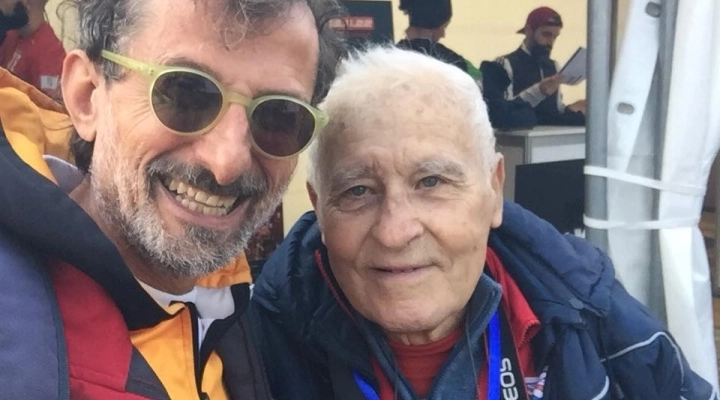 Aldo Zaino, classe ’35, grande per l’età e per essere sempre presente 